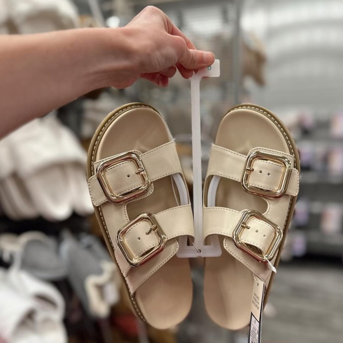 user image by @allthingsagrace, Women&#39;s Collin Double Buckle Footbed Sandals - Universal Thread&#8482;