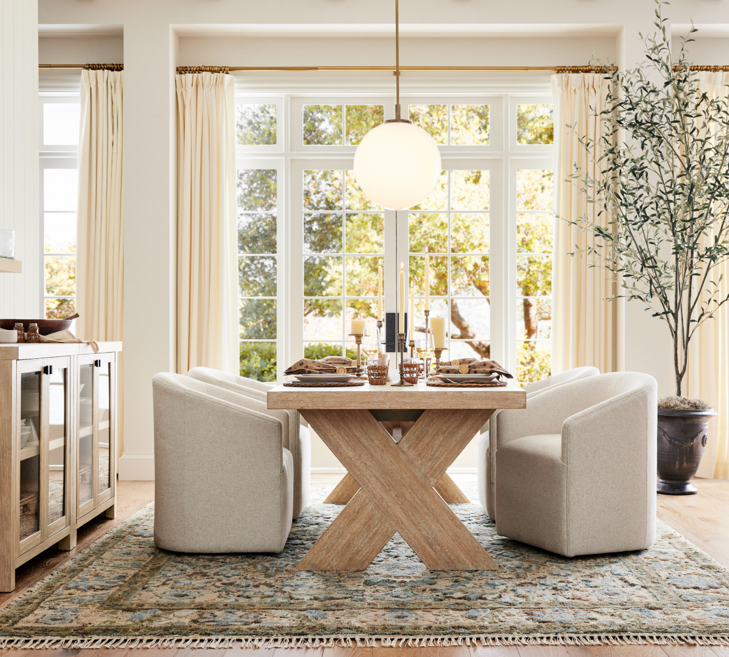 Pottery barn deals farmhouse dining table