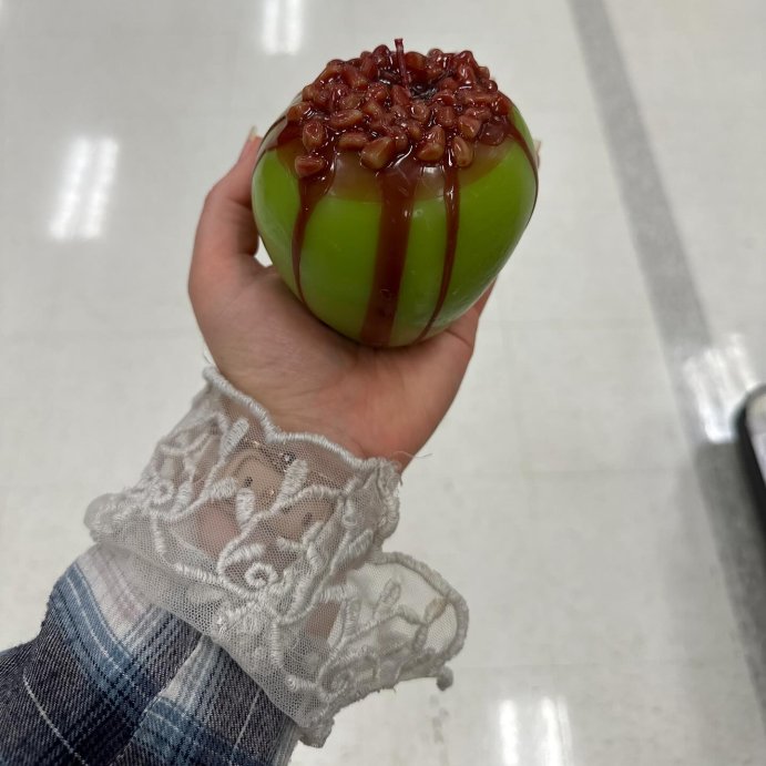 user image by @jaccijogilbert, Caramel Apple Wax Figural Candle - Threshold&#8482;