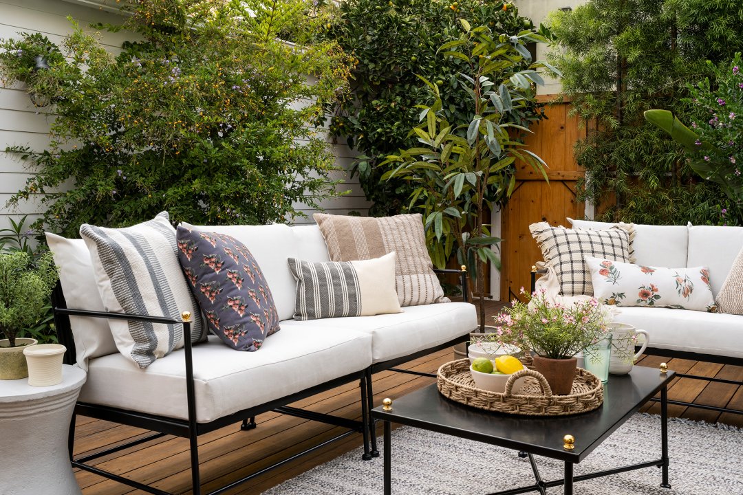 Threshold patio cushions sale