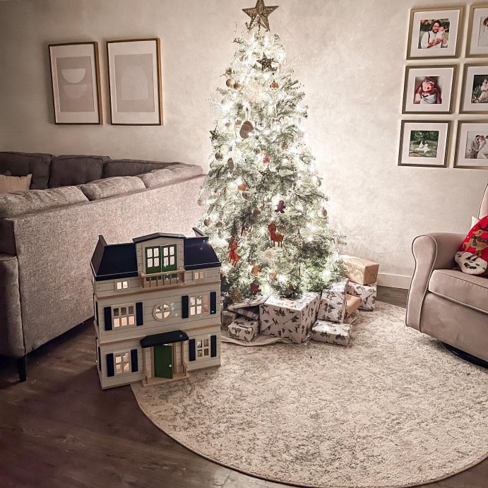 user image by @shopwithkendallyn, Toy Doll Townhouse with Furniture - Hearth &#38; Hand&#8482; with Magnolia