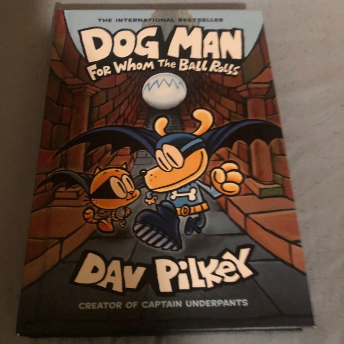 user image by Ivion, For Whom The Ball Rolls - By Dav Pilkey ( Hardcover )