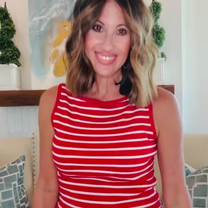 user image by @stylebyked, Women's Boat Neck Graphic Tank Top - Wild Fable™