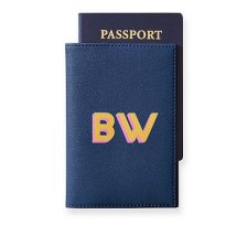 Shop Fillmore Passport Case, Navy, Printed and more