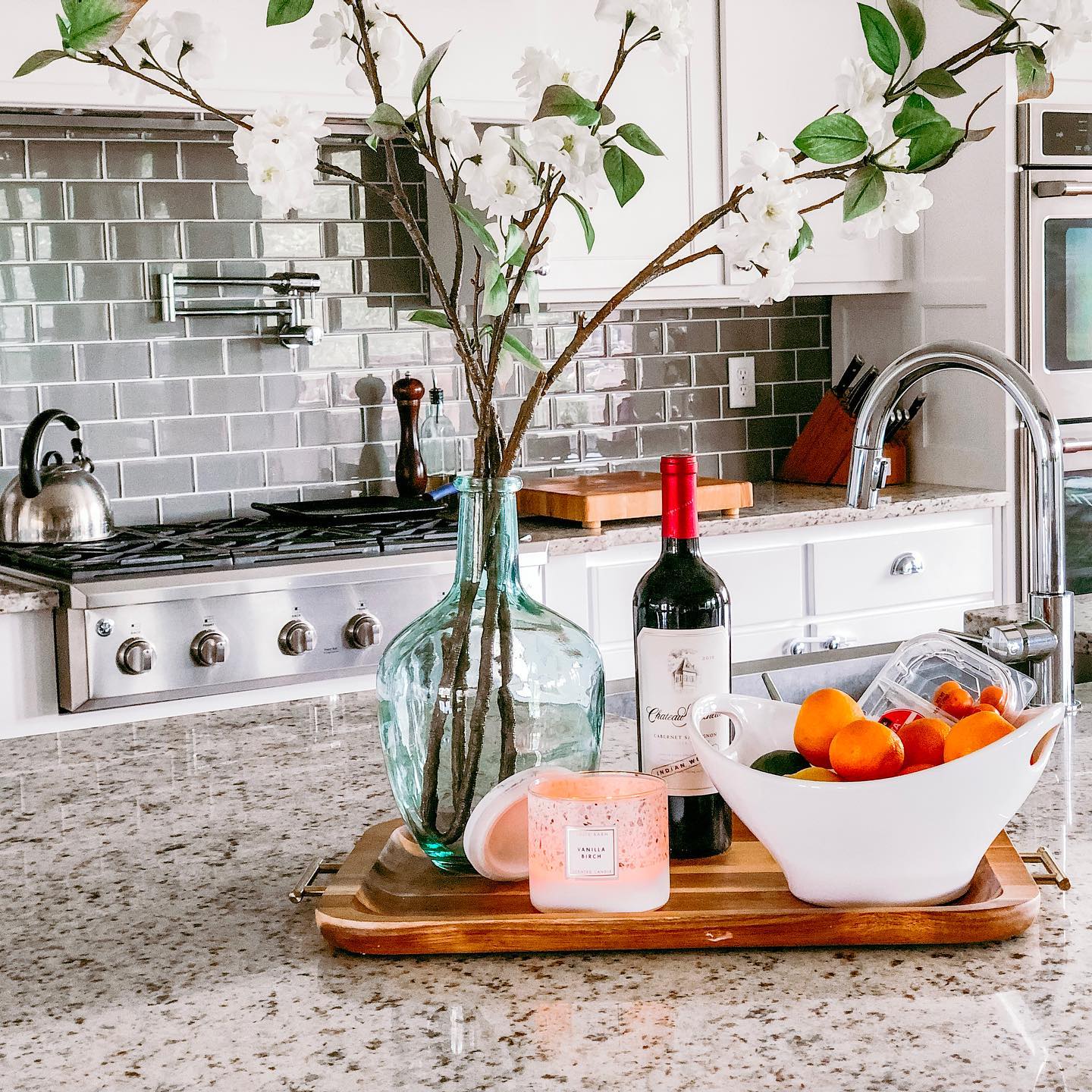 Vibrant and classic kitchen Instagram Post