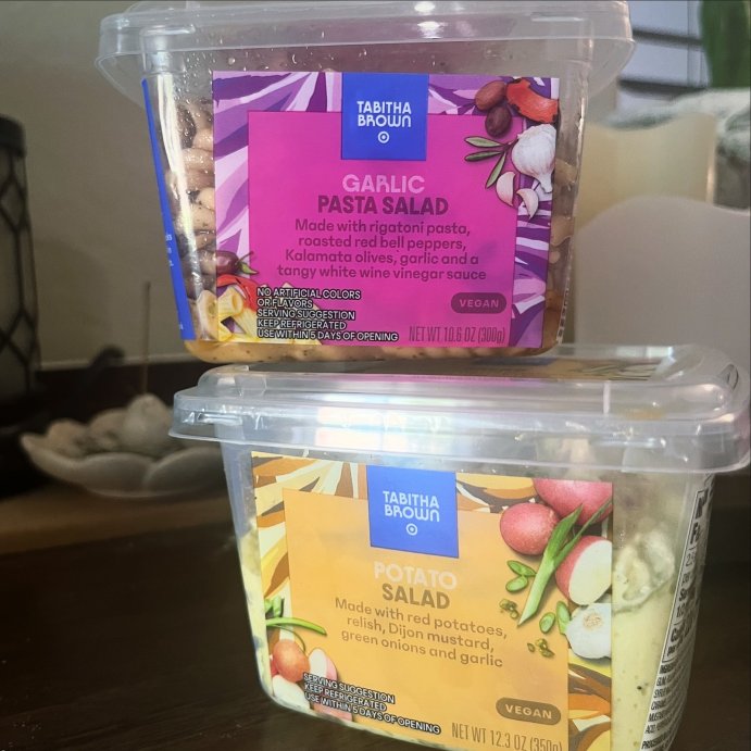 user image by @even.vegans.can, Vegan Garlic Pasta Salad - 10.6oz - Tabitha Brown for Target