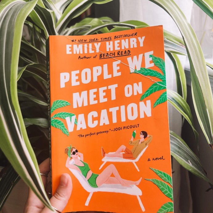user image by @readsngreens, People We Meet on Vacation - by Emily Henry