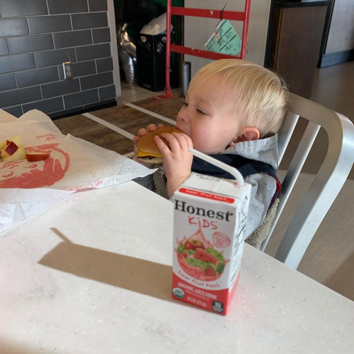 user image by @tarahudakstriet, Honest Kids Super Fruit Punch Organic Juice Drinks - 8pk/6.75 fl oz Pouches