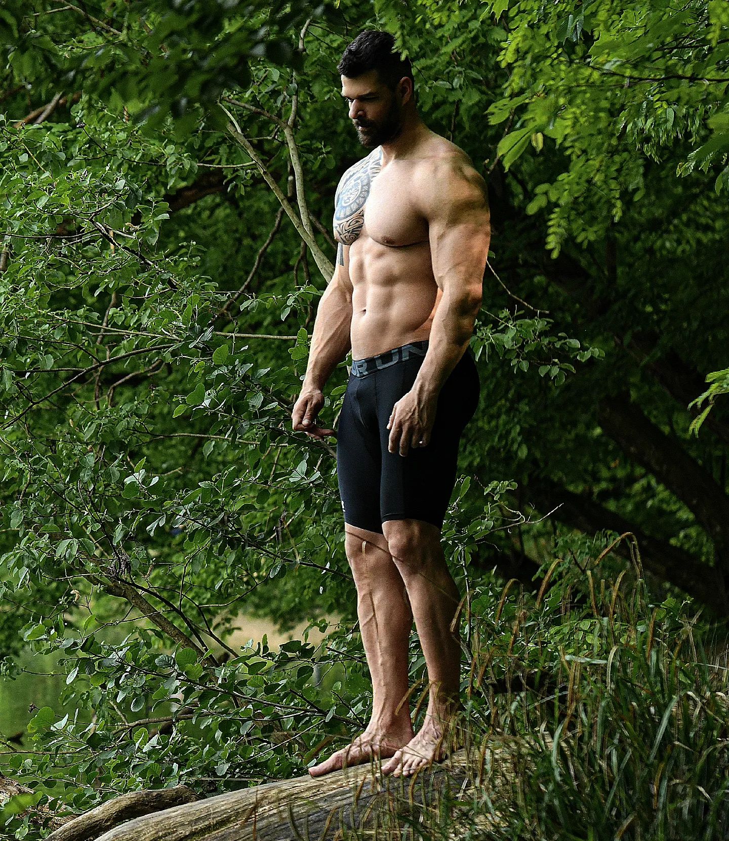 Short De Compression Under Armour HeatGear Homme - Blanc - Taille S - 6"