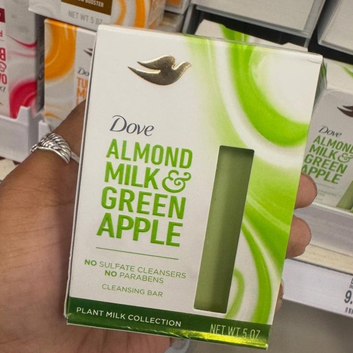 user image by @oshii.xo, Dove Beauty Plant Milk Cleansing Bar Soap - Almond Milk &#38; Green Apple - 5oz