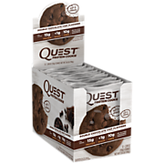 Shop Quest Nutrition Quest Soft & Chewy Protein Cookie - Double Chocolate Chip (12 Cookies) and more
