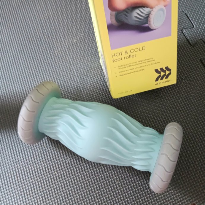 user image by @elthin12, Foot Massager Aqua Blue - All In Motion&#8482;: Manual Plastic Body Massager