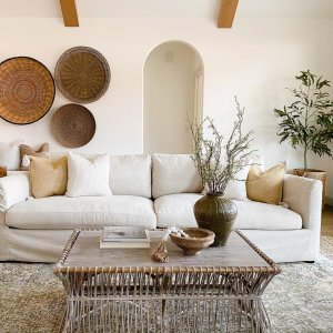 jasper natural rattan basket