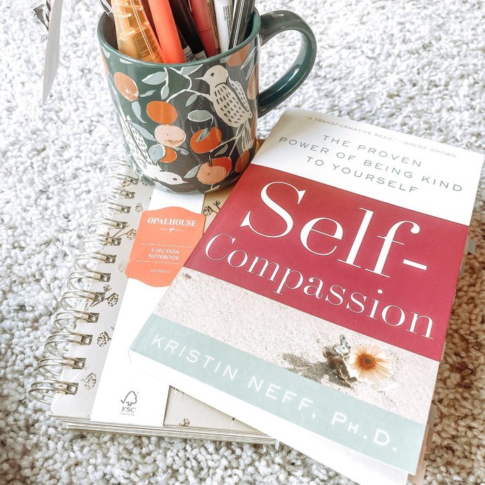 user image by @ohhello_booksandbujo, Self-Compassion - by  Kristin Neff (Paperback)