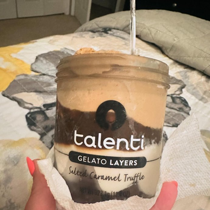 user image by @adhdandread, Talenti Gelato Layers Salted Caramel Truffle - 11.4oz