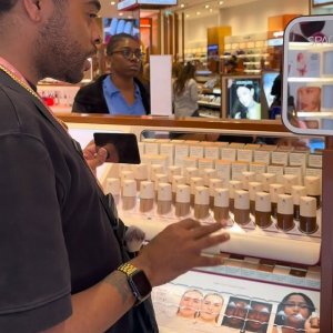 @spacenk&rsquo;s instagram video of Rare Beauty True To Myself Foundation