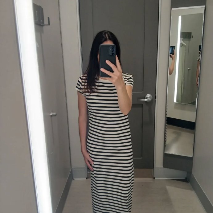 user image by @withloveandstyle1, Women's Short Sleeve Knit Maxi Dress - A New Day™