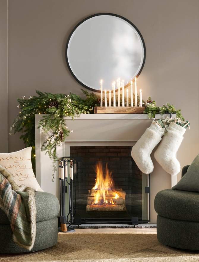 Mantel Decor Pottery Barn Our Favorite Trees & Mantels | Pottery Barn,
