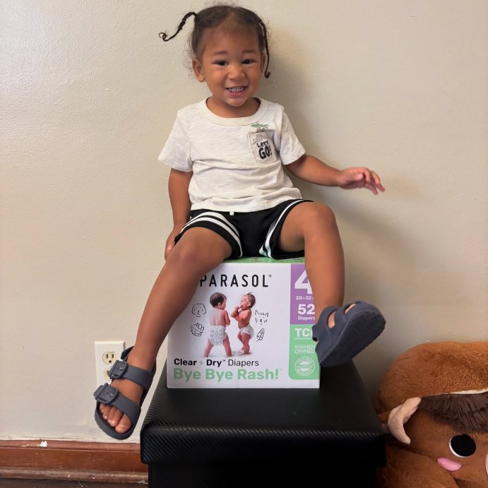 user image by @gaan229, Parasol Chlorine-Free Diapers with Rash Shield Protection