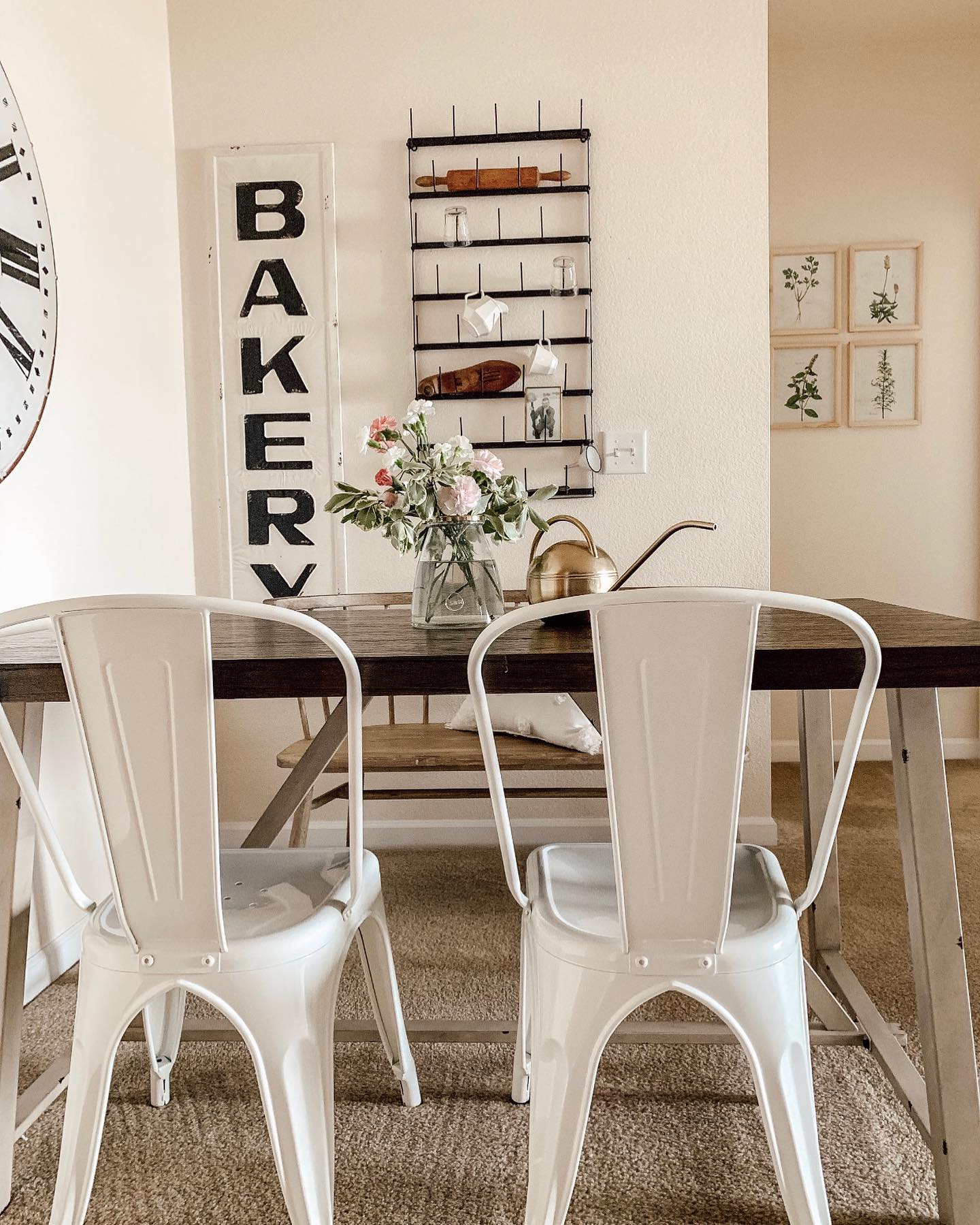 Fresh farmhouse dining Instagram Post