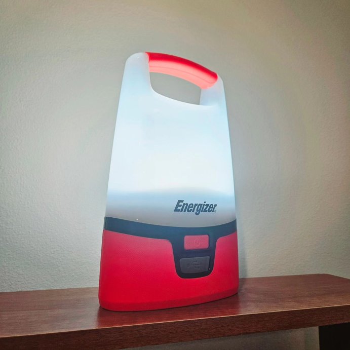 user image by @mjs_reviews, Energizer Vision LED USB Lantern 1200 Lumens: Impact &#38; Water-Resistant Camping Light, Portable, Non-Slip Handle, 12-150 Hr Run Time