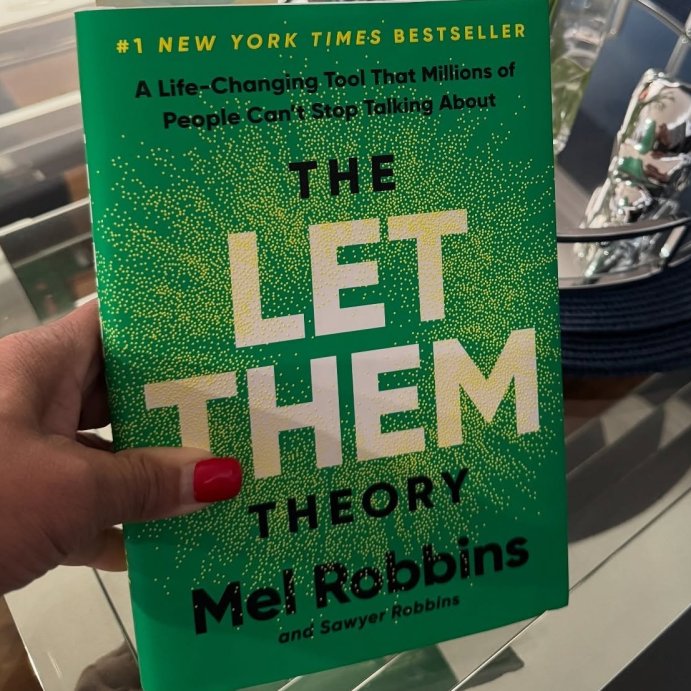 user image by @flourishingfemmenista, Let Them Theory - by Mel Robbins (Hardcover)