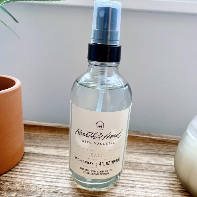 user image by @targetscallingme, 4 fl oz Salt Room Spray - Hearth &#38; Hand&#8482; with Magnolia: Non-Powered Liquid Freshener, Spring Scent