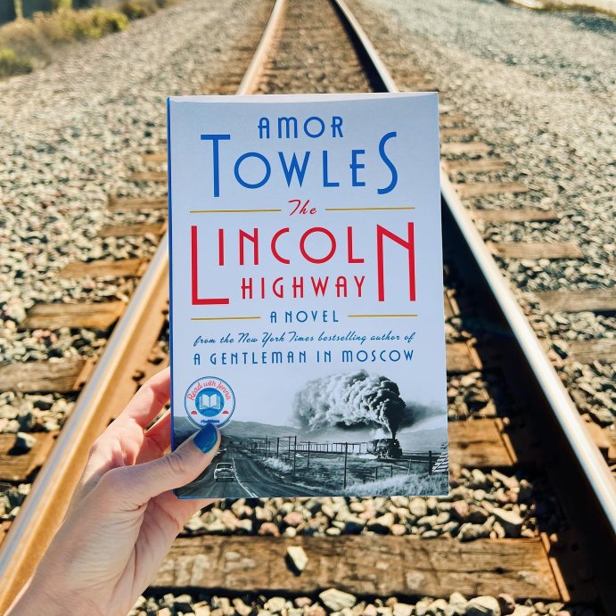 user image by @bookquoth, The Lincoln Highway - by Amor Towles (Hardcover)