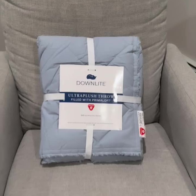 user image by @teamloveyourhome, Cloud Top PrimaLoft Plush Blankets & Throws by DOWNLITE