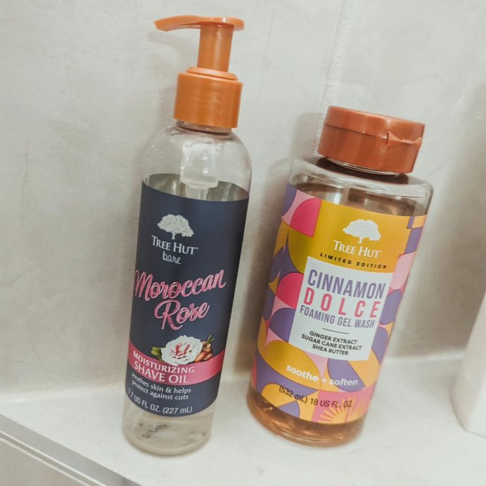 user image by @michelle.livingwell, Tree Hut Moroccan Rose Moisturizing Shave Oil - Floral - 7.7 fl oz