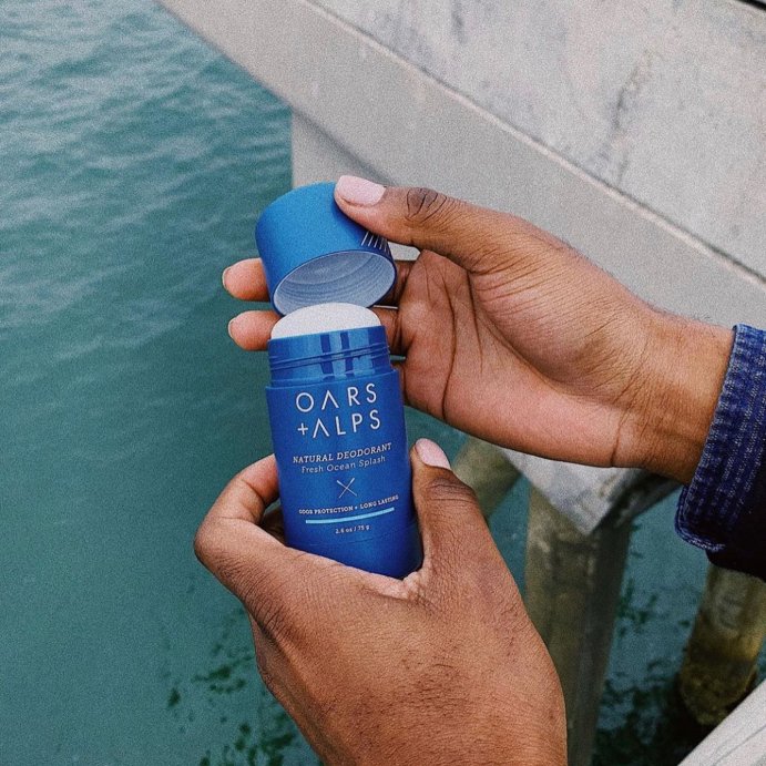 user image by @oarsandalps, OARS + ALPS Men's Roll-On Natural Deodorant - Aluminum-Free 2.6oz