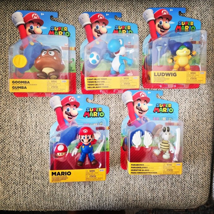 user image by @littlemisscollector15, Nintendo Super Mario 4&#34; Ludwig Von Koopa with Wand Action Figure