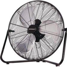 Shop Mastercraft Vertical-Tilt Portable Floor Fan, 3-Speed, Black, 20-in and more