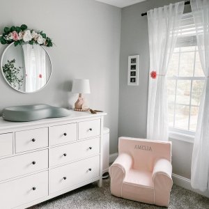Open Box: Larkin Extra-Wide Nursery Dresser, Simply White | Pottery Barn  Kids