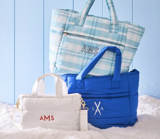 【送料&関税込】Moncler Logo Patch Puffer Tote Bag Moncler Down shopper bag | Women's Bags