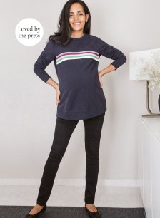 Shop Isabella Oliver Super Stretch Maternity Skinny Jean-Caviar Black and more Shop Isabella Oliver Super Stretch Maternity Skinny Jean-Caviar Black and more
