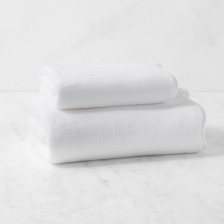 Shop AERIN Scallop Bath Towel, Bright White and more