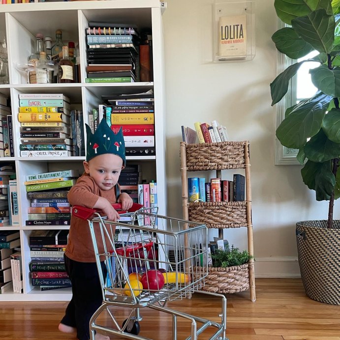 user image by @hellokelseyanthony, Melissa &#38; Doug Toy Shopping Cart With Sturdy Metal Frame