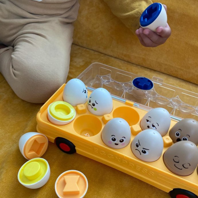 user image by @carolinazaleta, Battat Education EggXpress Yourself! Match &#38; Learn Eggs