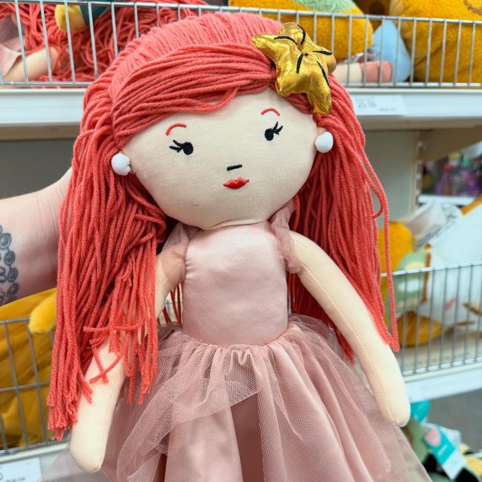 user image by @thislovelylife_of_five, Princess Ariel Doll Kids&#39; Pillow Buddy - The Disney Collection by Pillowfort&#8482;