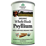 Shop Organic India USA Organic Whole Husk Psyllium Powder - Fiber Supplement (68 Servings) and more