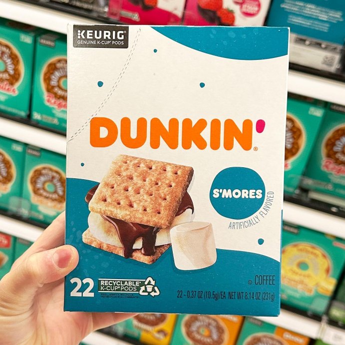 user image by @marchettismunchies, Dunkin&#39; S&#39;mores Medium Roast Coffee - Keurig K-Cup Pods - 22ct