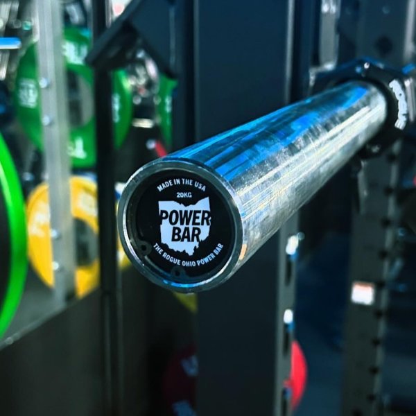 Rogue 20KG Ohio Power Bar - Black Zinc | Rogue Fitness Canada