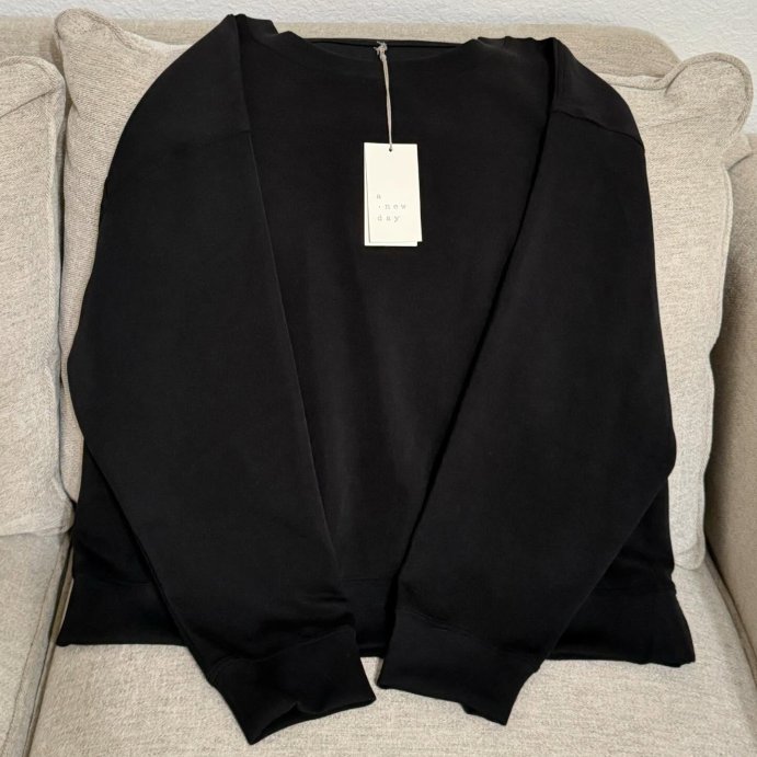 user image by @targetmomof10, Women's Sandwash Pullover Sweatshirt - A New Day™