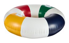 Shop Hudson’s Bay Stripes Pool Float with Handles, Multi-Coloured, 42-in and more