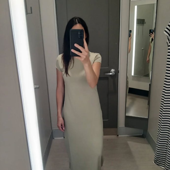 user image by @withloveandstyle1, Women's Short Sleeve Knit Maxi Dress - A New Day™
