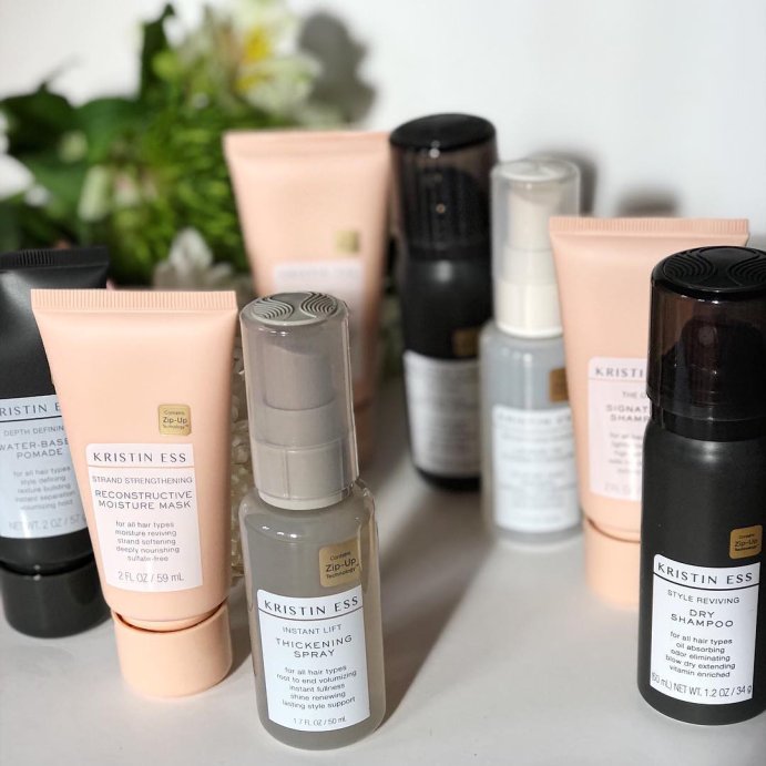 user image by @moodsandviews, Kristin Ess Hair Reconstructive Moisturizing Repair Mask, Deep Conditioner for Dry Damaged Hair with Shea Butter + Coconut Oil- 6.7 fl oz