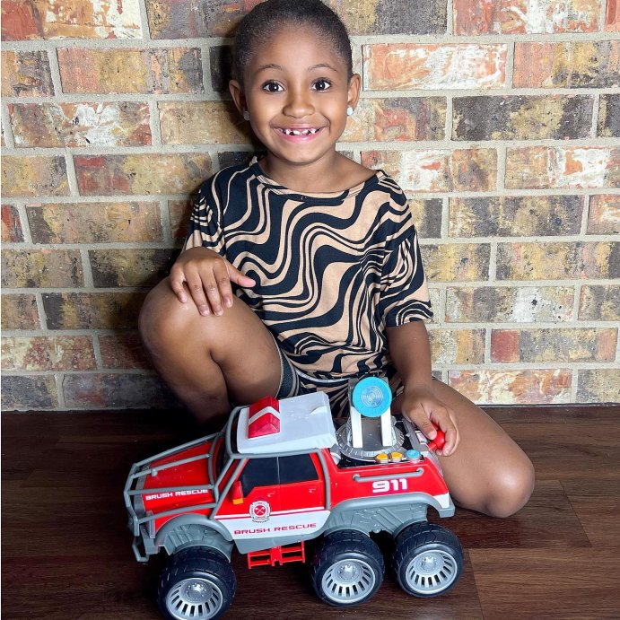 user image by @quincyandskylar, Maxx Action Fire Rescue - Off Road Brush Firetruck