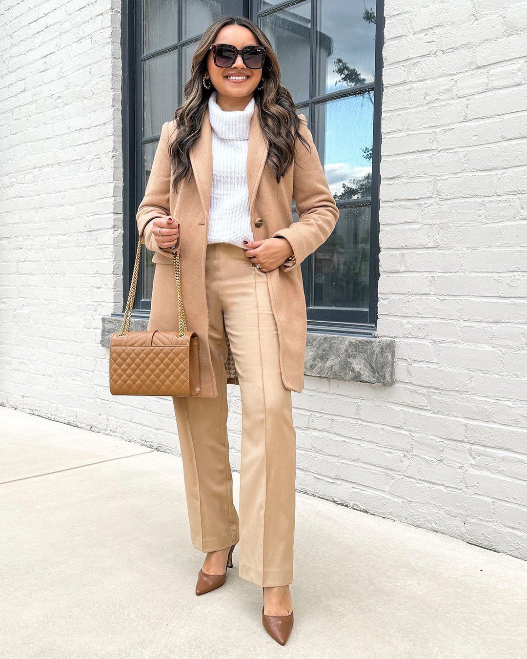 Ann taylor shop camel coat