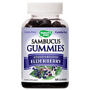 Shop Natures Way Sambucus Gummies - Standardized Elderberry (60 Gummies) and more